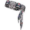 Anceky Fascia per capelli rinfrescante American Skull Sports Fascia per capelli neutra a doppia faccia per corsa, fitness, karate, yoga, calcio