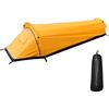 Feegow Tenda da viaggio ultraleggera per 1 persona | Tenda da campeggio compatta, 690 g, pali in alluminio, pavimento Oxford 210D, confezione da 37 x 10 cm