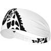 Anceky Fascia elastica per esercizi - Fascia morbida e traspirante per corsa, ciclismo, yoga e altro ancora, stampa giraffa in bianco e nero