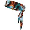 Anceky Fantasy Painting Dra Sports Fascia rinfrescante Fascia neutra a doppia faccia per corsa, fitness, karate, yoga, calcio