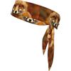 Anceky Fascia per capelli rinfrescante Fox Sports Squinting Fascia per capelli neutra a doppia faccia per corsa, fitness, karate, yoga, calcio
