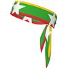 Anceky Bandiera del Myanmar Fascia sportiva rinfrescante Fascia neutra a doppia faccia per corsa, fitness, karate, yoga, calcio