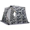 Generic Tenda pop-up per pesca sul ghiaccio, per 4-5 persone, isolata e facile da montare, tenda da pesca invernale