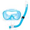 Generic Set Boccaglio Maschera Antiappannamento Vestibilità Comoda per Adulti