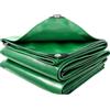 MNUvxzaewf Telone di Copertura for mobili e roulotte in PVC Verde, Multiuso, for Auto Giardino