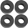 Generic Rondelle ammortizzanti per aste guida bilanciere, colore nero | Adatto per aste da 26 mm, riduce il rumore del metallo, protegge le piastre, facile da installare, struttura in gomma