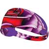 Anceky Fascia elastica per esercizi - Fascia morbida e traspirante per corsa, ciclismo, yoga e altro ancora Stampa rosa fucsia