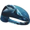 Anceky Fascia elastica per esercizi - Fascia morbida e traspirante per corsa, ciclismo, yoga e altro ancora Stampa squalo bianco