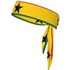 Anceky Bandiera del Ghana Fascia sportiva rinfrescante Fascia neutra a doppia faccia per corsa, fitness, karate, yoga, calcio