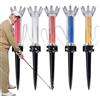 Generic Supporto magnetico per Golf Tees | Tees da Golf magnetici Rotazione a | 360° Teess di infrangibile con Maggiore coerenza e Punteggi Migliori Che Durano Il Golfista Medio Una Stagione.