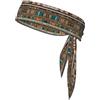 Anceky Fascia per la testa sportiva - Fascia comoda ed elegante per esercizi e attività sportive Stampa etnica tribale africana