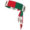 Anceky Bandiera del Messico Fascia sportiva rinfrescante Fascia neutra a doppia faccia per corsa, fitness, karate, yoga, calcio