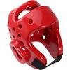 SOLUSTRE Casco Protettivo EVA per Bambini, Taekwondo, Karate, Taglia S Rosso | Ventilazione Auricolare, Viso Aperto e Chiusura Elastica, Leggero, per Allenamento e Sparring Bambini