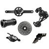 SRAM X01 Eagle Dub 170 Boost BB30 BB 170 mm Boost Nero 32T 10-50T