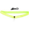 ABOOFAN Tracolla LED Luminosa per Corsa Notturna, Verde, Fibbia | Nylon Leggero, Design Led, Comoda da Indossare, per Running All'aperto e Arrampicata