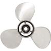 Vectzeta 10 1/4x11, for Suzuki, Motore fuoribordo 20-30HP Acciaio Inossidabile 10 Denti Accessori for Barche Eliche Marine