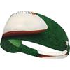 Anceky Fascia elastica per esercizi - Fascia morbida e traspirante per corsa, ciclismo, yoga e altro ancora Pallone da rugby bianco stampato
