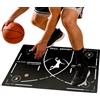 Generic Tappetino da allenamento per basket, arrotolabile, antiscivolo, silenzioso | Pallacanestro Dribbling Trainer per Famiglia Principianti Appassionati Spots Indoor Outdoor Giocare Raccolta