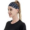 Anceky Fasce sportive Rocket per donne e uomini, fasce larghe antiscivolo per capelli da donna, fasce elastiche antisudore, fasce per la testa per donne e uomini per esercizi di yoga