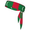Anceky Bandiera delle Maldive Fascia sportiva rinfrescante Fascia neutra a doppia faccia per corsa, fitness, karate, yoga, calcio