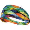 Anceky Fascia elastica per esercizi - Fascia morbida e traspirante per corsa, ciclismo, yoga e altro ancora con stampa a squame di pesce arcobaleno