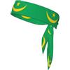 Anceky Bandiera della Mauritania Fascia sportiva rinfrescante Fascia neutra a doppia faccia per corsa, fitness, karate, yoga, calcio