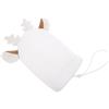 Toyvian Copri Casco da Sci Bianco in Filo di Seta per Casco