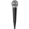 Audio-Technica ATR1200X - Microfono unidirezionale dinamico per voce/strumenti, include supporto da scrivania e morsetto (nero)
