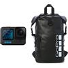 GoPro Hero 11 Black + Swag Zaino - Action Camera impermeabile con video Ultra HD 5,3K60, foto da 27 MP, sensore di immagine 1/1,9, live streaming, webcam, stabilizzazione... (Ricondizionato)