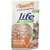 Life Cat Natural Trancetti - Pollo con Prosciutto - 55 gr
