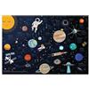 Close Up Poster Universum XL, per bambini, ricco di dettagli e disegnato con cura, universo disegnato a mano e colorato, poster educativi, 61 x 91,5 cm