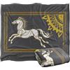 LOGOVISION Lor Rohan Banner Coperta super morbida al tatto setoso - 152 x 127 cm