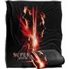 LOGOVISION Supernatural Sam Dean Castiel Rosso Portal Coperta super morbida al tatto setoso - 152 x 127 cm