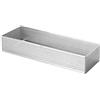 LACOR Stampo Rettangolare ARO perforado7 X 20 x 2 cm, Grigio