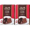 Lindt Tortino dal Cuore Caldo, Preparato per Dolci al Cioccolato, Formato 240g, 4 porzioni (Confezione da 2)