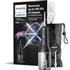 Philips Sonicare Irrigatore Orale Power Flosser 3000 cordless - Per denti e gengive - Nero modello HX3826/33, Sonicare 3000, Nero