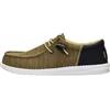 HEYDUDE Men Wally Funk Craft Mesh Dark Olive Casual Loafers 46 EU