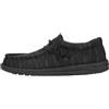 HEYDUDE Hey Dude Wally Stretch Fleece - Scarpe Uomo Slip-On - Mocassini, Midnight, 40