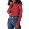 Amazon Essentials Donna Maglione A Collo Alto Intrecciato con Screziatura (Taglie Forti Disponibili)