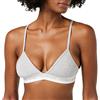 Calvin Klein Reggiseno Bralette Donna Unlined Triangle Senza Ferretto, Grigio (Grey Heather), S