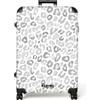NoBoringSuitcases.com NoBoringSuitcases© Valigia Grande Bagaglio Da Stiva Trolley Viaggio Rigido | 77x51.5x28 cm - Leggero 4 Ruote Valigie XL Suitcase Luggage Leopardo - Motivo - Grigio
