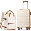 COOLIFE Ryanair Valigia Cabina 55x35x20 e EasyJet Bagaglio a mano 40x30x20