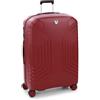 Roncato YPSILON 4.0 Trolley Rigido Grande 78 cm, espandibile con zip, 4 ruote - Rosso Burgundy