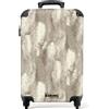 NoBoringSuitcases.com NoBoringSuitcases© Valigia Bagaglio A Mano Trolley Da Viaggio Valigie Carry | 55x35x20 cm - On Leggere Aereo 4 Ruote Cabina Luggage Serpente - Texture - Sabbia