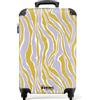 NoBoringSuitcases.com NoBoringSuitcases© Valigia Cabina Trolley Da Viaggio Bagaglio A Mano Aereo | 55x35x20 cm - Rigido Leggerissimo 4 Ruote Valigie Leggera Luggage Zebra - Moderno - Multicolore