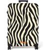 NoBoringSuitcases.com NoBoringSuitcases© Valigia Grande Rigida Trolley Da Stiva Viaggio Aereo | 77x51.5x28 cm - Ruote Valigie Leggere Valigetta XL Trolly Luggage Zebra - Stampa - Classico - Nero