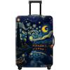 PEARLOVE Custodia per Valigia, Protezione per Valigia, Custodia da Viaggio per valigie da 20 a 34 pollici, Accessori da Viaggio Elastici e Lavabile in Spandex, 92 cm, S(fits 20-22inch suitcase)