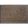 Astra tappetino antisporco perlato - zerbino antiscivolo per porte - zerbino per interni - tappetino per ingressi - tappeto (taupe, 60x80cm)