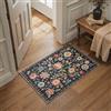 BEIMO Tappeto Boho da Interno 60x90 cm, Vintage Lavabile, Piccoli Orientali Antiscivolo per Porta d'Ingresso, Corridoio, Cucina, Tiefes Grün