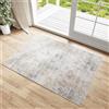 HUGEAR Tappeto Ingresso Interno 60x90cm Beige Blu Tappeti